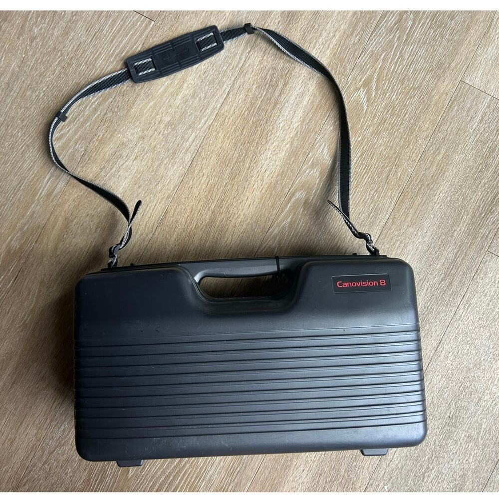 Vintage Canon Canovision 8 Hard Case Only Video8 8mm Camcorder Carrying Bag